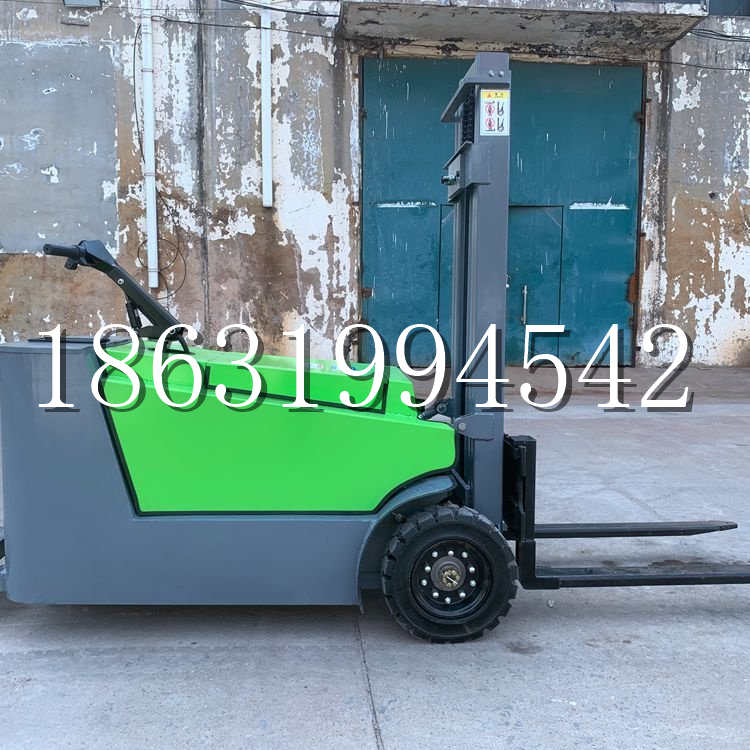鹿泉区小型电动叉车1吨2吨步行站驾式电瓶堆高充电装卸车液压升降车铲车